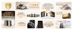 Batterie solaire 1,92 kWh avec 4 MPPT et sortie 2300 W