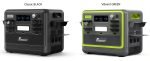 Station électrique portable 2048 Wh 2400 W LiFePO4 avec 13 sorties