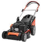 Tondeuse thermique autotractée 46 cm moteur 125 cm³ bac 55 L mulching