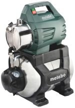 Station de pompage domestique inox 1300 W 6000 l/h 55 m réservoir 24 l