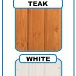 Abri de jardin en bois 6 m² avec plancher et bardeaux noirs