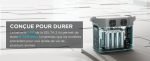 Station électrique portable 1024 Wh 1800 W batterie LFP