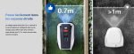 Robot tondeuse 800 m² RTK vision lidar largeur de coupe 22 cm