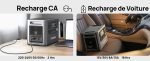 Station électrique portable 2048 Wh 2400 W UPS charge rapide