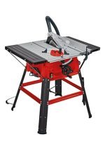 Scie circulaire sur table 2000 W lame 250 mm glissière de découpe table extensible et piètement repliable