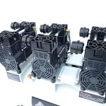 Compresseur d’air 100 L 8 bar sans huile 590 l/min 3300 W avec séparateur d’eau et réducteur de pression