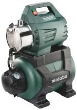 Station de pompage domestique inox 1300 W 6000 l/h 55 m réservoir 24 l