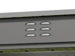 Abri de jardin métal 155 x 87 x 180 cm porte verrouillable
