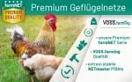 Filet électrifiable pour volailles 50 m hauteur 112 cm 16 piquets double pointe