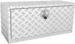 Boîte à outils camion aluminium 121,9 x 61 x 61 cm sous châssis étanche – 36*14*16
