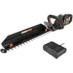Taille-haie télescopique sur batterie 45 cm avec élagueuse sur perche 20 cm perche 1,8–2,3 m