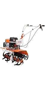 Motoculteur thermique 8,5 CV largeur de travail 56 à 83 cm