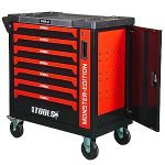 Servante d’atelier 257 outils 7 tiroirs porte latérale et tiroir vertical