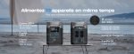 Station électrique portable 1024 Wh 1800 W batterie LFP charge rapide
