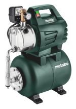 Station de pompage domestique inox 1300 W 6000 l/h 55 m réservoir 24 l