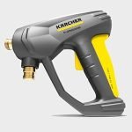 Nettoyeur haute pression eau froide 130 bar débit 500 l/h tuyau 15 m enrouleur nettoyeur de surfaces