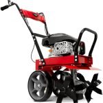 Earthquake Versa 24734 Motoculteur 2 en 1 avec Moteur Viper 79 CC à 4 Temps, boucliers latéraux Amovibles, réglage de la Largeur du Labour sans Outil, Roues de Transport intégrées
