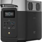 EcoFlow Delta 2 Station électrique Portable, Batterie LFP, Charge Rapide, générateur Solaire pour Alimentation de Secours Domestique, Balcon, Camping et Camping-Cars Delta 2+Cable