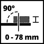 Scie circulaire sur table 2000 W lame 250 mm glissière de découpe table extensible et piètement repliable