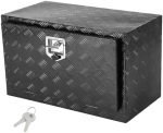 Boîte à outils camion aluminium 121,9 x 61 x 61 cm sous châssis étanche – 91×36