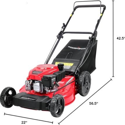Tondeuse à gazon poussée 53,3 cm 144 cc 3 en 1
