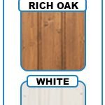 Abri de jardin en bois 6 m² avec plancher et bardeaux noirs
