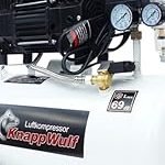 Compresseur d’air 100 L 8 bar sans huile 590 l/min 3300 W avec séparateur d’eau et réducteur de pression