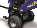 Broyeur de végétaux thermique 15 CV 420 cm³ capacité 5 à 12 cm démarrage électrique