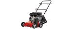 Scarificateur thermique 40 cm 4,2 kW 18 lames bac 45 L réglage profondeur 8 positions surface jusqu’à 1200 m²