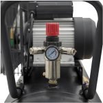 Compresseur d’air 200 L 3000 W 10 bars à courroie sur roues
