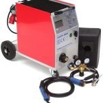 Poste à souder MIG MAG 250 A 400 V avec bouteille 20 L et fil 15 kg