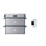 Système de stockage d’énergie AC 2400 W avec 3 batteries – SF2400AC+2*AB3000X