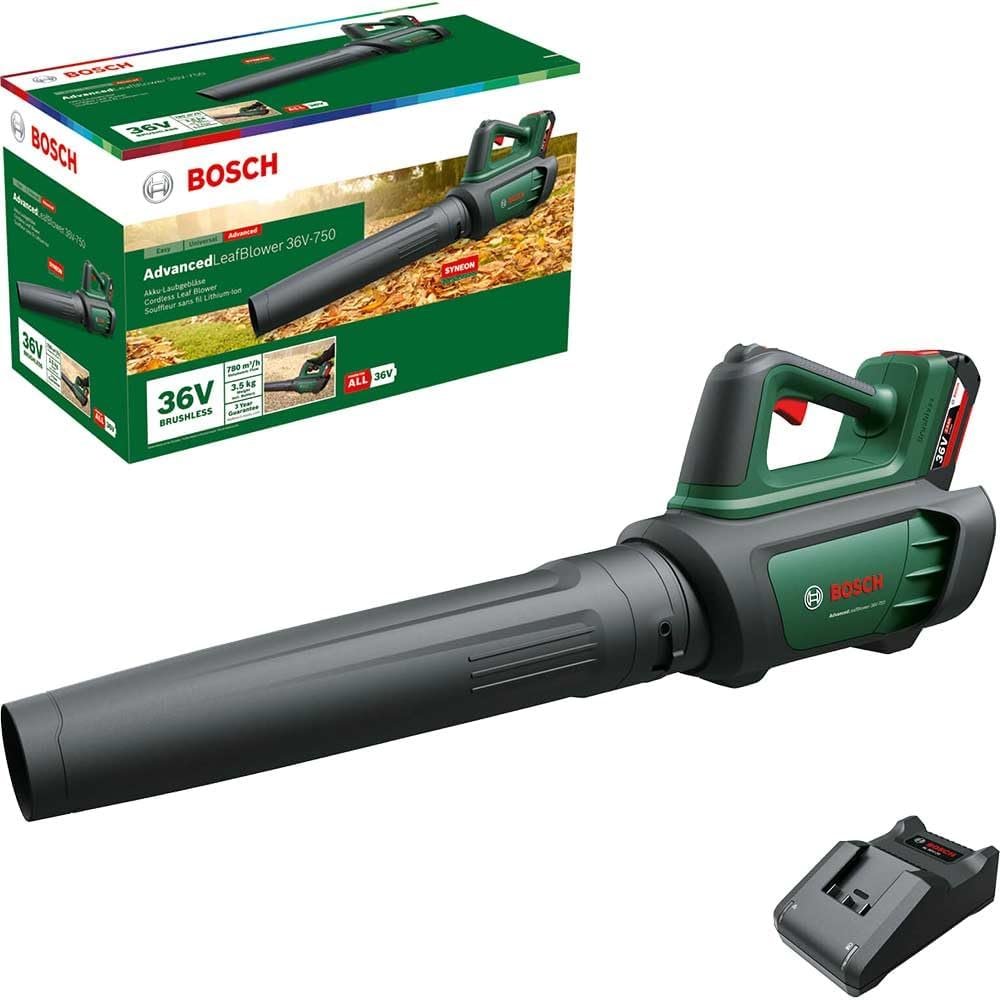Souffleur de feuilles sans fil 36 V 750 m³/h avec batterie Souffleur de feuilles sans fil 36 V 750 m³/h avec batterie