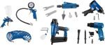 Compresseur bicylindre 50 L 10 bars 2200 W avec accessoires pneumatiques