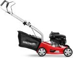 Tondeuse à gazon à essence 4 temps 139 cm³ bac 35 L coupe 39 cm hauteur 25–75 mm