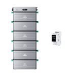 Système de stockage d’énergie AC 2400 W avec 3 batteries – SF2400AC+6*AB3000X