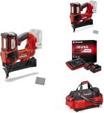 Pack 2 outils sans fil bois avec batteries chargeur et rail