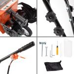 Motoculteur essence 52 cc largeur 30 cm profondeur 15 cm