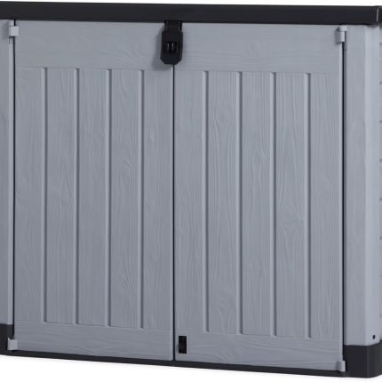 KETER Abri Horizontal Range Poubelle SIO Pro – 1200 litres – Beige