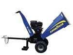 Broyeur de végétaux thermique 15 CV 420 cm³ capacité 5 à 12 cm démarrage électrique