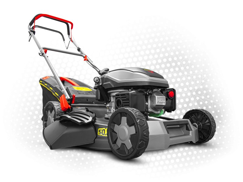 Tondeuse thermique autotractée mulching 2 lames Tondeuse thermique autotractée mulching 2 lames