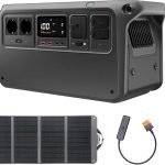 DJI Power 2000, station électrique portable 2 048 Wh Batterie LFP, format compact, sortie stable de 3 000 W, recharge de 0–80% en 45 min, générateur électrique portable pour maison & camping