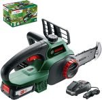 Tronçonneuse sans fil 36 V guide 35 cm avec batterie et chargeur