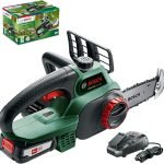 Tronçonneuse sans fil 36 V guide 35 cm avec batterie et chargeur