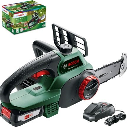 Tronçonneuse sans fil 36 V guide 35 cm avec batterie et chargeur