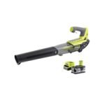 Souffleur aspiro-broyeur 18 V avec batterie 5 Ah et chargeur