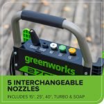Nettoyeur haute pression électrique 2700 PSI 2,3 GPM tuyau 7,62 m