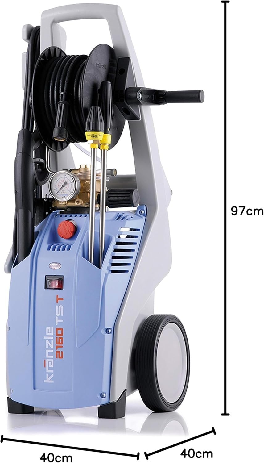 Nettoyeur haute pression électrique 230 V 3200 W débit 11 L/min tuyau 15 m Nettoyeur haute pression électrique 230 V 3200 W débit 11 L/min tuyau 15 m