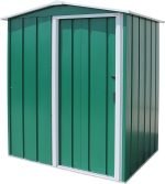 Abri de jardin en métal 9,16 m2 portes coulissantes ventilation