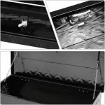 Boîte à outils aluminium pour camion 78,7 x 33 x 29,2 cm avec serrure